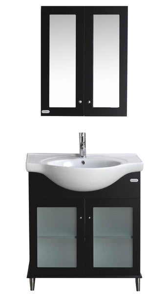 Eviva TUX  24" Inch Bathroom Vanity with a white Porcelain Sink - Luxe Bathroom Vanities Luxury Bathroom Fixtures Bathroom Furniture