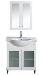 Eviva TUX  24" Inch Bathroom Vanity with a white Porcelain Sink - Luxe Bathroom Vanities Luxury Bathroom Fixtures Bathroom Furniture