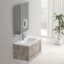 Eviva Capri Vintage 32" Wall Mount Bathroom Vanity - Luxe Bathroom Vanities Luxury Bathroom Fixtures Bathroom Furniture