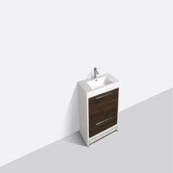 Eviva Grace 30 in. Bathroom Vanity with White Integrated Acrylic Countertop - Luxe Bathroom Vanities Luxury Bathroom Fixtures Bathroom Furniture
