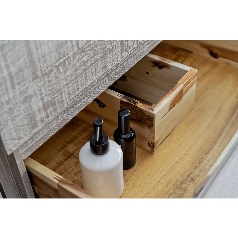 Fresca Formosa 60" Floor Standing Double Sink Modern Bathroom Cabinet w/ Top & Sinks in Ash - Luxe Bathroom Vanities