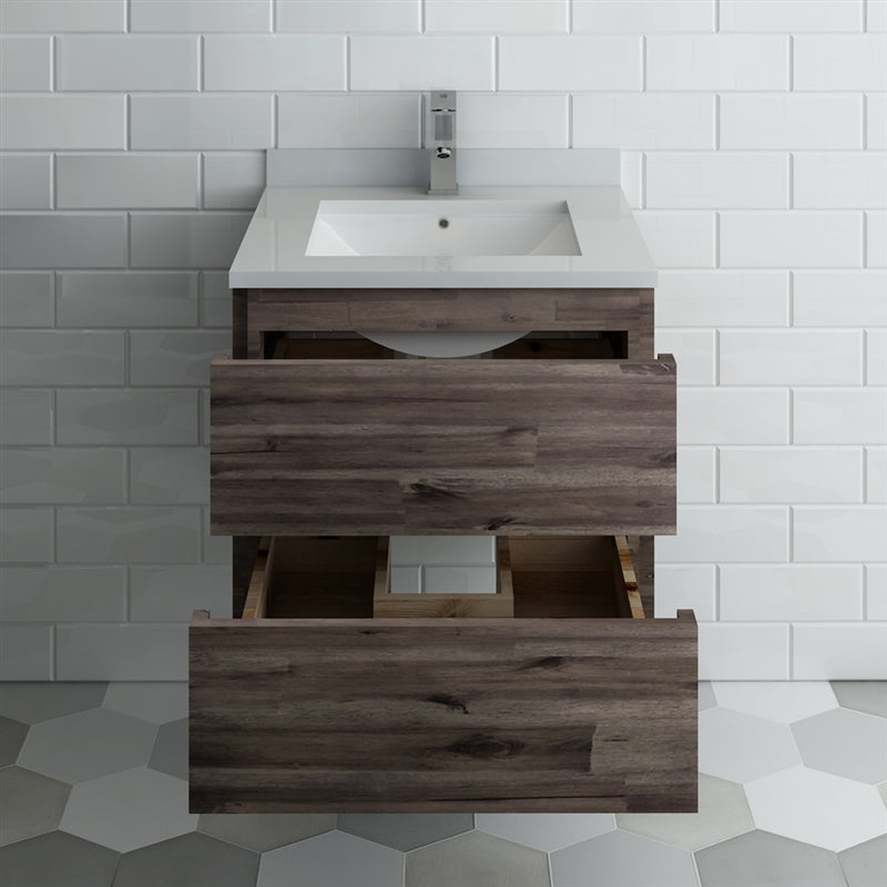 Fresca Formosa 23" Wall Hung Modern Bathroom Cabinet - Luxe Bathroom Vanities Luxury Bathroom Fixtures Bathroom Furniture