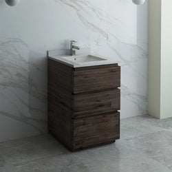 Fresca Formosa 23" Floor Standing Modern Bathroom Cabinet - Luxe Bathroom Vanities Luxury Bathroom Fixtures Bathroom Furniture