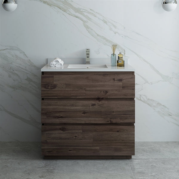 Fresca Formosa 35" Floor Standing Modern Bathroom Cabinet - Luxe Bathroom Vanities Luxury Bathroom Fixtures Bathroom Furniture