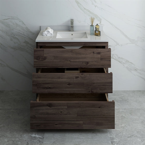 Fresca Formosa 35" Floor Standing Modern Bathroom Cabinet - Luxe Bathroom Vanities Luxury Bathroom Fixtures Bathroom Furniture