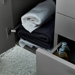Fresca Lucera 48" Wall Hung Modern Bathroom Cabinet w/ Top & Double Vessel Sinks - Luxe Bathroom Vanities