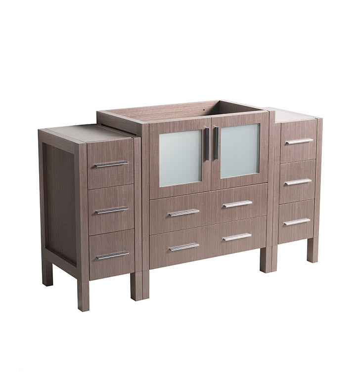 Fresca Torino 54" Modern Bathroom Cabinets - Luxe Bathroom Vanities Luxury Bathroom Fixtures Bathroom Furniture