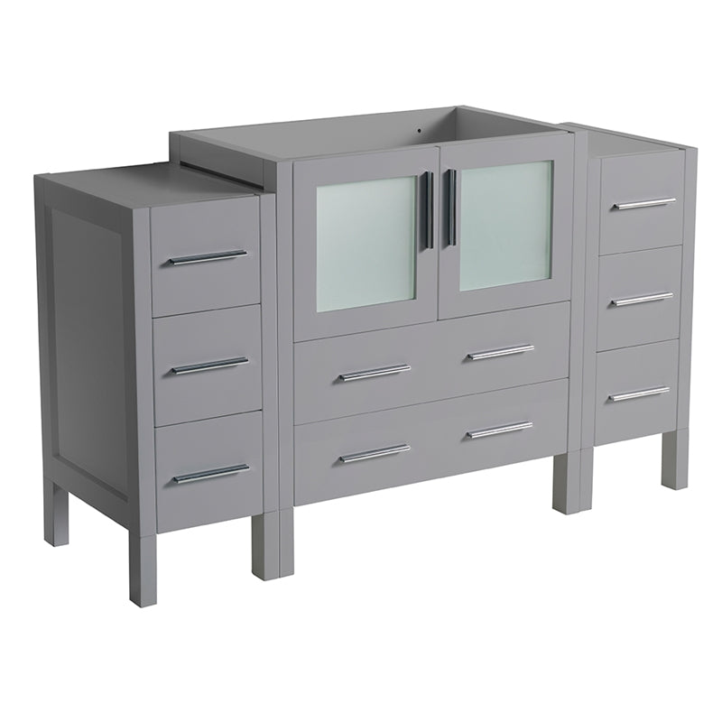 Fresca Torino 54" Modern Bathroom Cabinets - Luxe Bathroom Vanities Luxury Bathroom Fixtures Bathroom Furniture