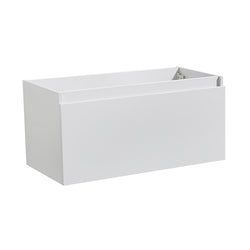 Fresca Mezzo 36" Wall Hung Modern Bathroom Cabinet - Luxe Bathroom Vanities Luxury Bathroom Fixtures Bathroom Furniture