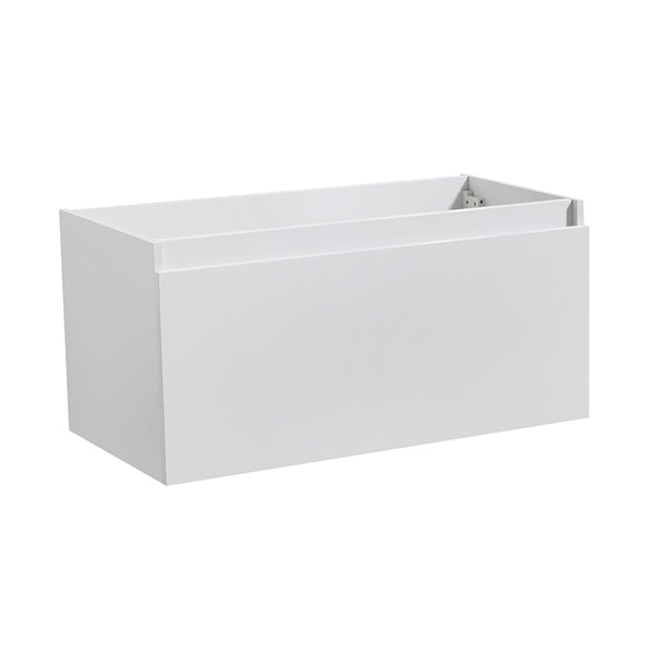 Fresca Mezzo 36" Wall Hung Modern Bathroom Cabinet - Luxe Bathroom Vanities Luxury Bathroom Fixtures Bathroom Furniture