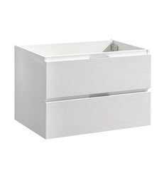 Fresca Valencia 30" Wall Hung Modern Bathroom Cabinet - Luxe Bathroom Vanities Luxury Bathroom Fixtures Bathroom Furniture