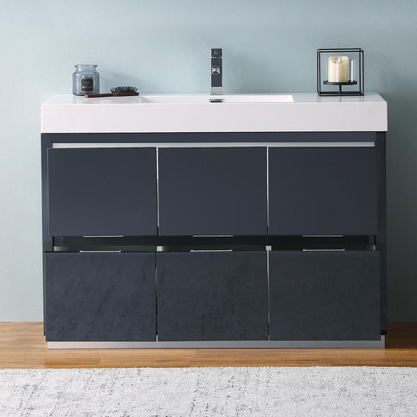 Fresca Valencia 48" Free Standing Modern Bathroom Vanity - Luxe Bathroom Vanities