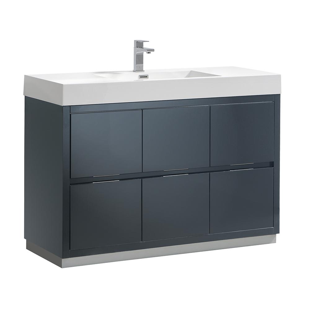 Fresca Valencia 48" Free Standing Modern Bathroom Vanity - Luxe Bathroom Vanities