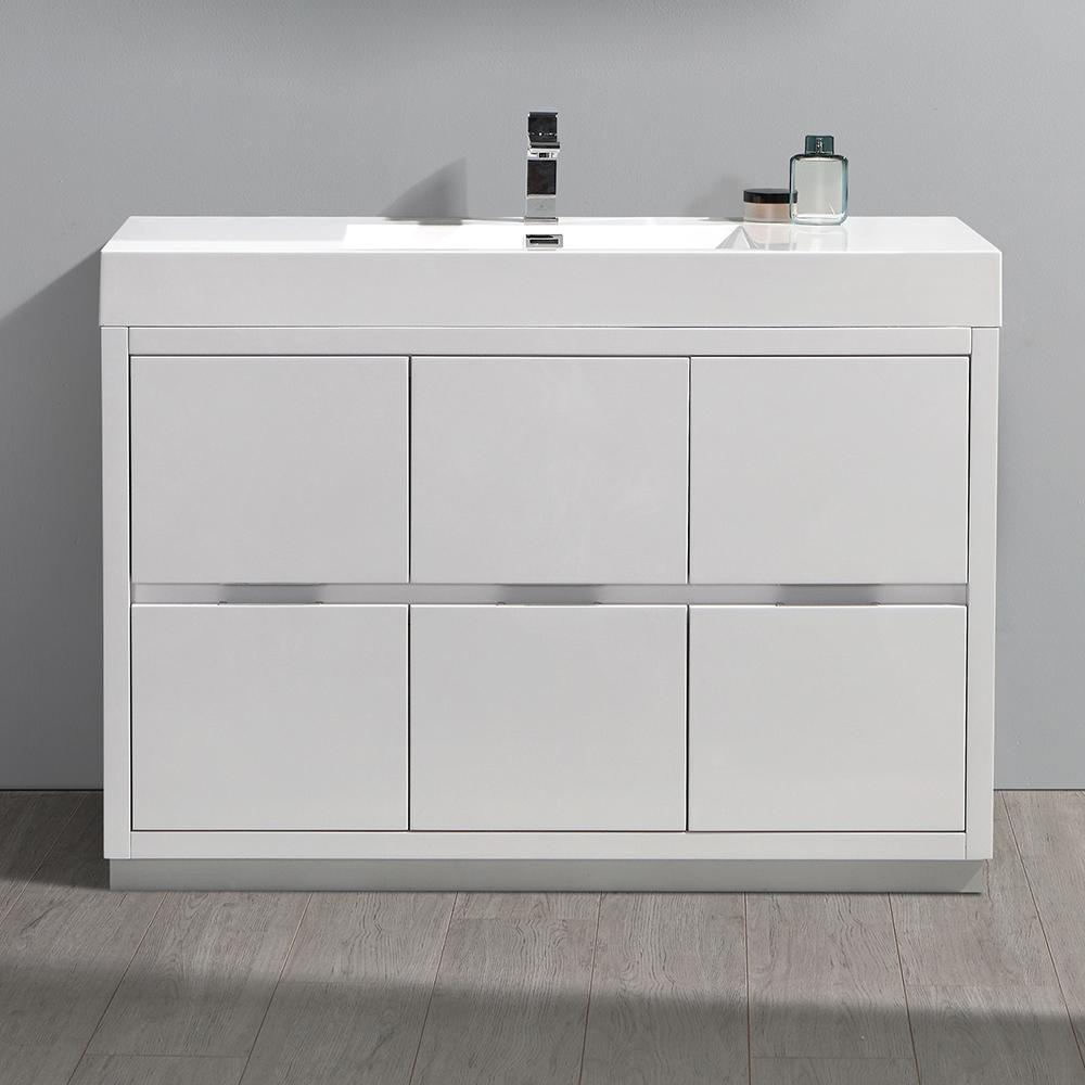 Fresca Valencia 48" Free Standing Modern Bathroom Vanity - Luxe Bathroom Vanities