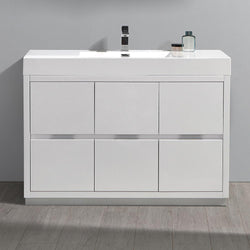 Fresca Valencia 48" Free Standing Modern Bathroom Vanity - Luxe Bathroom Vanities