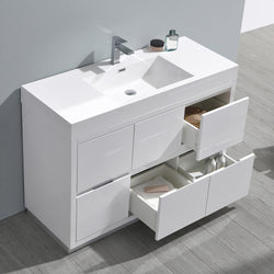 Fresca Valencia 48" Free Standing Modern Bathroom Vanity - Luxe Bathroom Vanities