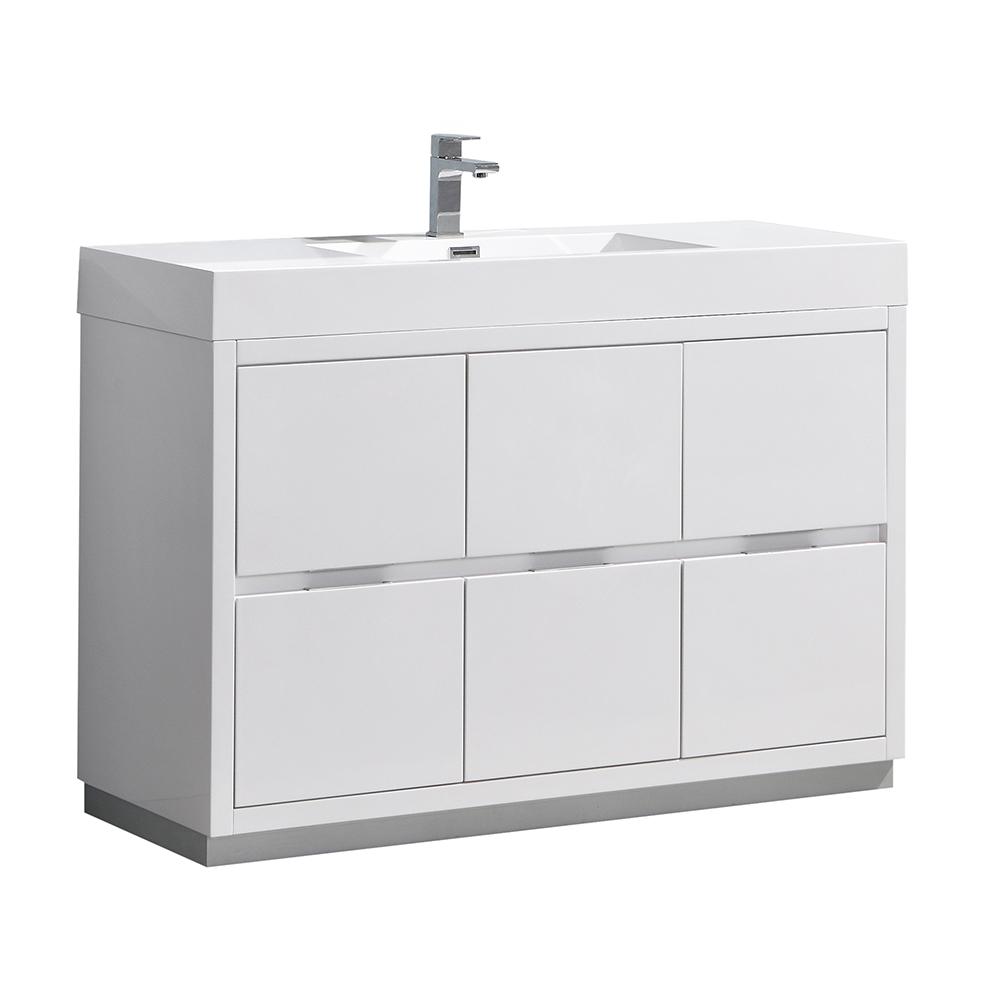 Fresca Valencia 48" Free Standing Modern Bathroom Vanity - Luxe Bathroom Vanities