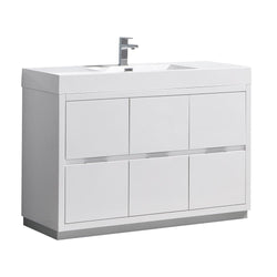 Fresca Valencia 48" Free Standing Modern Bathroom Vanity - Luxe Bathroom Vanities