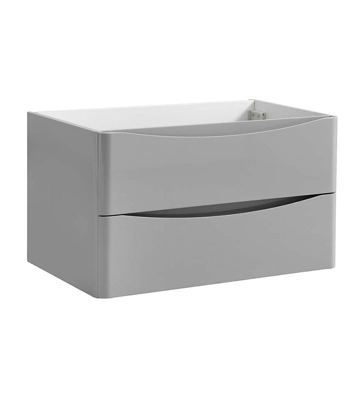 Fresca Tuscany 32" Wall Hung Modern Bathroom Cabinet - Luxe Bathroom Vanities Luxury Bathroom Fixtures Bathroom Furniture