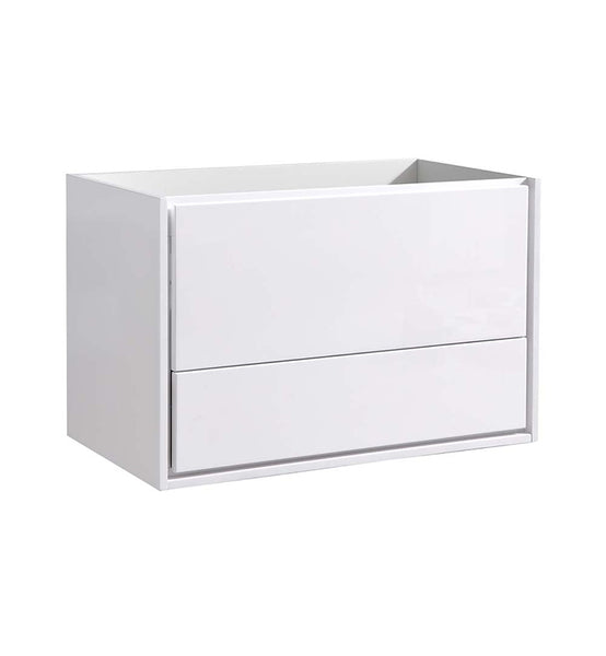 Fresca Catania 36" Wall Hung Modern Bathroom Cabinet - Luxe Bathroom Vanities Luxury Bathroom Fixtures Bathroom Furniture