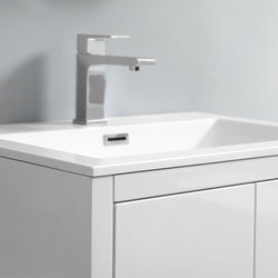 Fresca Imperia 24" Free Standing Modern Bathroom Cabinet w/ Integrated Sink - Luxe Bathroom Vanities