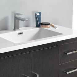 Fresca Imperia 36" Free Standing Modern Bathroom Cabinet w/ Integrated Sink - Right Version - Luxe Bathroom Vanities