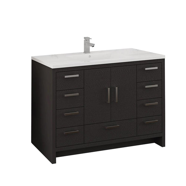 Fresca Imperia 48" Free Standing Modern Bathroom Cabinet w/ Integrated Sink - Luxe Bathroom Vanities