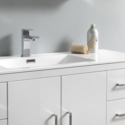Fresca Imperia 48" Free Standing Modern Bathroom Cabinet w/ Integrated Sink - Luxe Bathroom Vanities