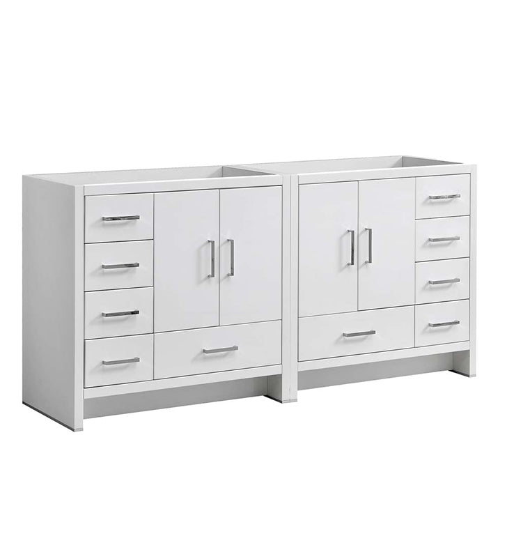 Fresca Imperia 72" Free Standing Double Sink Modern Bathroom Cabinet - Luxe Bathroom Vanities Luxury Bathroom Fixtures Bathroom Furniture