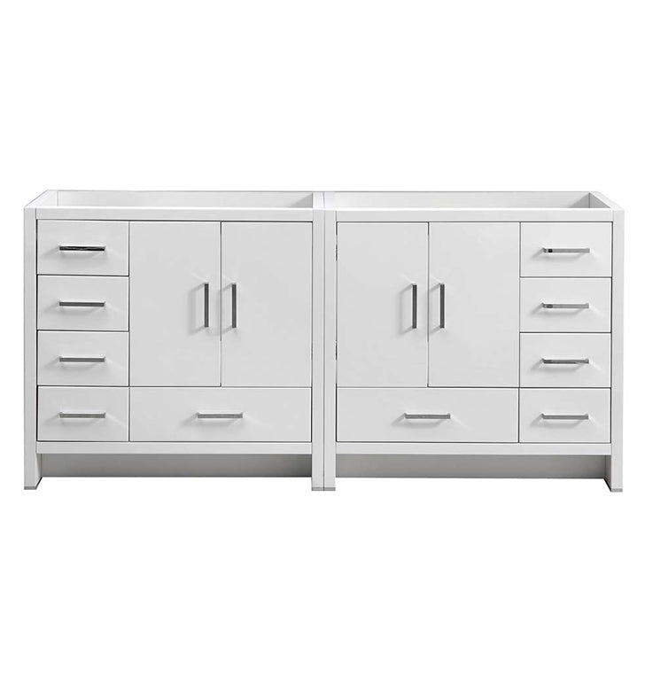 Fresca Imperia 72" Free Standing Double Sink Modern Bathroom Cabinet - Luxe Bathroom Vanities Luxury Bathroom Fixtures Bathroom Furniture