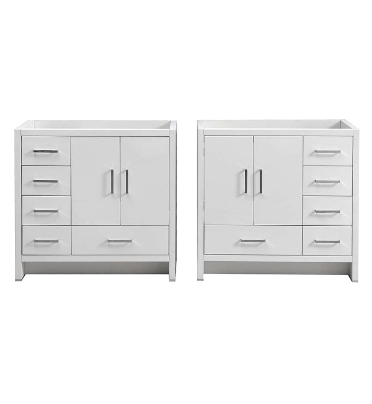 Fresca Imperia 72" Free Standing Double Sink Modern Bathroom Cabinet - Luxe Bathroom Vanities Luxury Bathroom Fixtures Bathroom Furniture