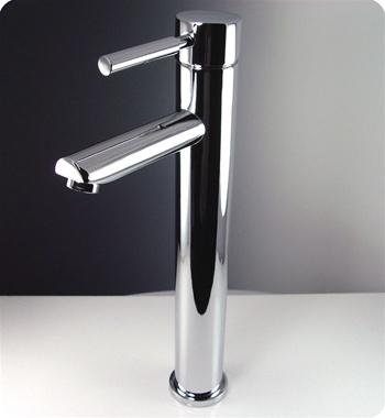 Fresca Tolerus Single Hole Vessel Mount Bathroom Vanity Faucet - Chrome - Luxe Bathroom Vanities
