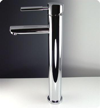 Fresca Tolerus Single Hole Vessel Mount Bathroom Vanity Faucet - Chrome - Luxe Bathroom Vanities