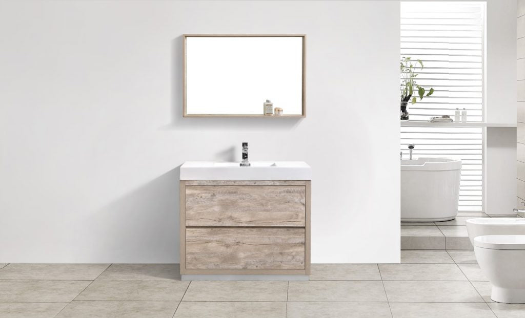 Kubebath Bliss 40" Free Standing Modern Bathroom Vanity - Luxe Bathroom Vanities