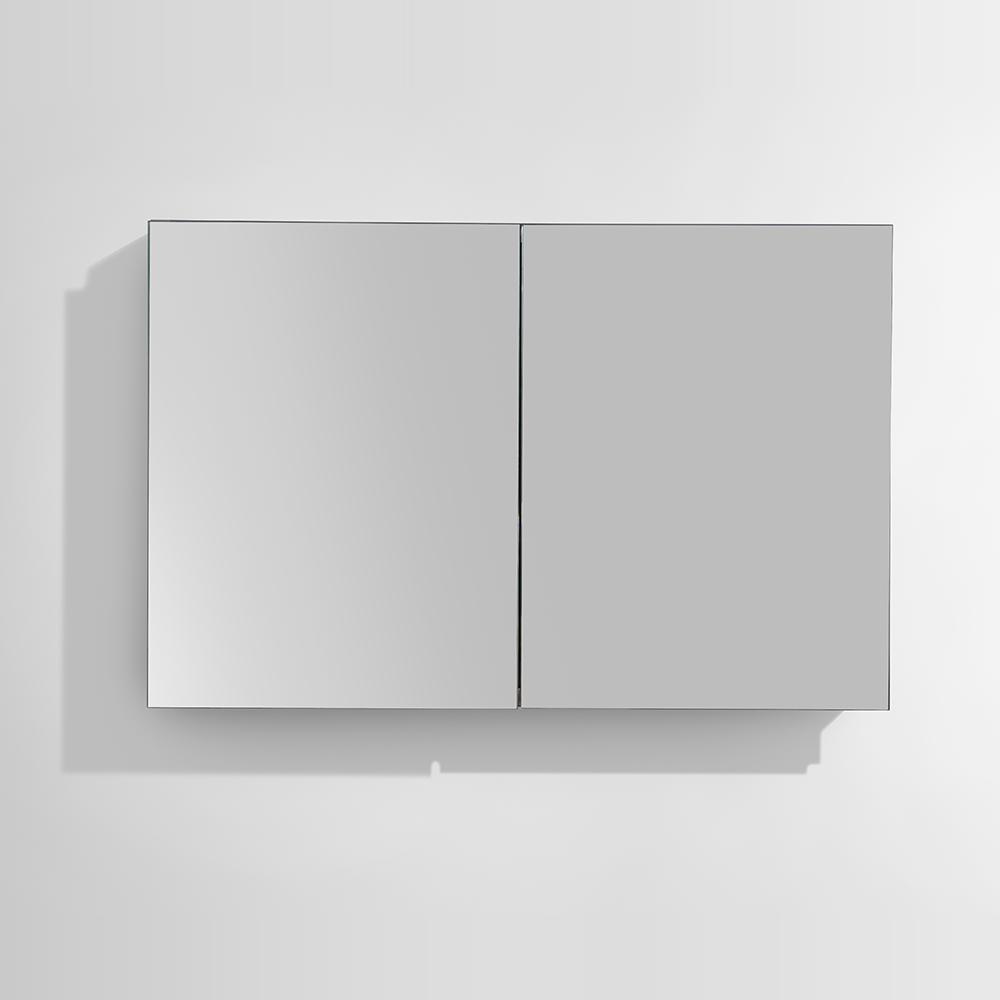 Fresca 40" Wide x 26" Tall Bathroom Medicine Cabinet w/ Mirrors - Luxe Bathroom Vanities