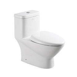 Fresca Serena One-Piece Dual Flush Toilet w/ Soft Close Seat - Luxe Bathroom Vanities