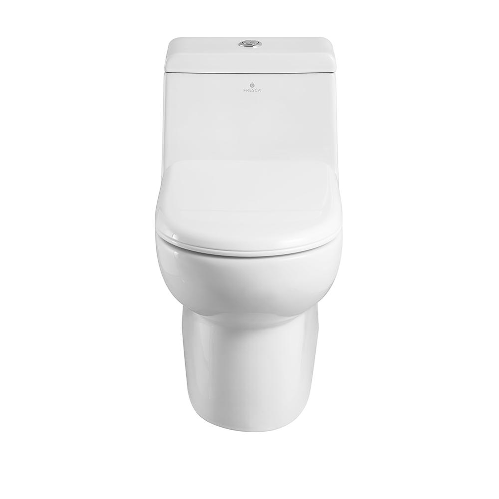 Fresca Antila One-Piece Dual Flush Toilet w/ Soft Close Seat - Luxe Bathroom Vanities