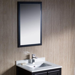 Fresca Oxford 24" Espresso Traditional Bathroom Vanity - Luxe Bathroom Vanities