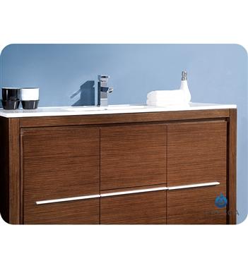 Fresca Allier 48" Wenge Brown Modern Bathroom Vanity w/ Mirror - Luxe Bathroom Vanities