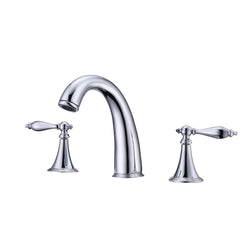 Virtu USA Caroline Avenue 24" Single Bath Vanity in White with White Marble Top and Square Sink with Polished Chrome Faucet - Luxe Bathroom Vanities