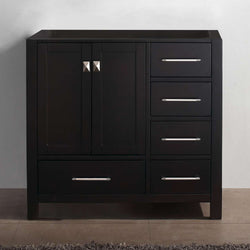 Virtu USA Caroline Avenue 36" Cabinet Only - Luxe Bathroom Vanities Luxury Bathroom Fixtures Bathroom Furniture