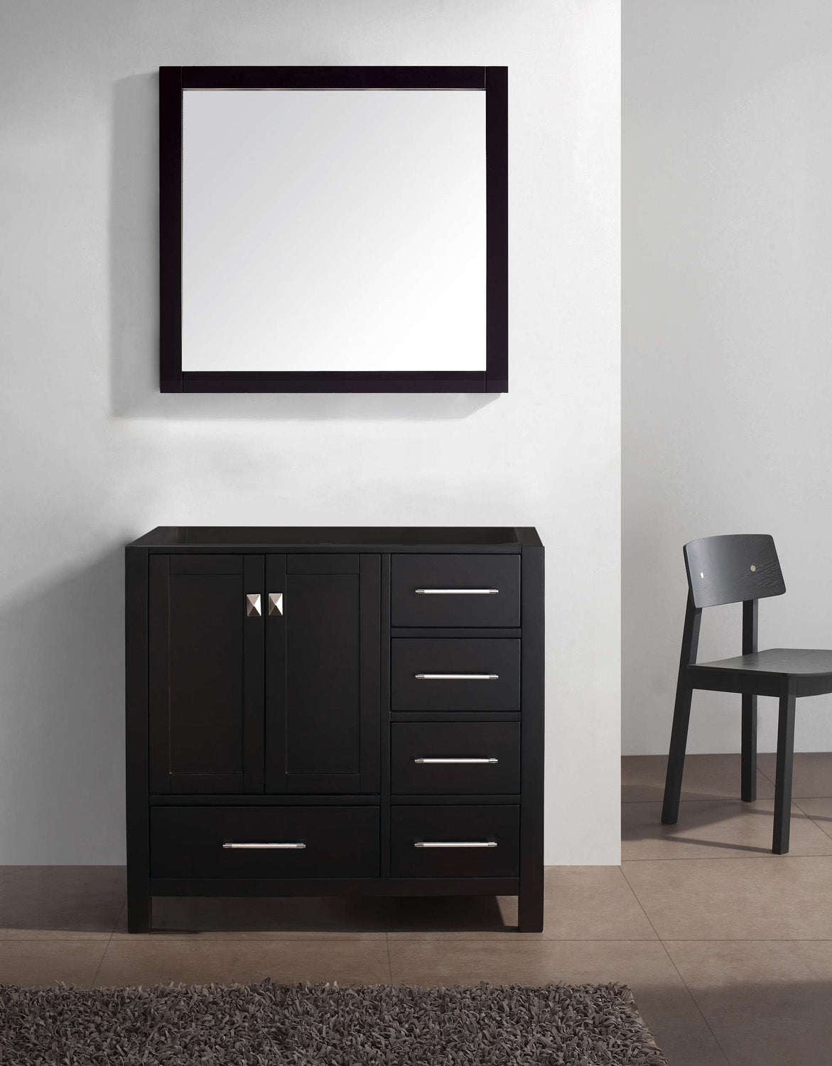 Virtu USA Caroline Avenue 36" Cabinet Only - Luxe Bathroom Vanities Luxury Bathroom Fixtures Bathroom Furniture