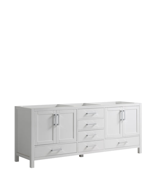 Jacques 80" Vanity Cabinet Only - Luxe Bathroom Vanities Luxury Bathroom Fixtures Bathroom Furniture