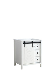 Marsyas Veluti 30" Vanity Cabinet Only - Luxe Bathroom Vanities Luxury Bathroom Fixtures Bathroom Furniture