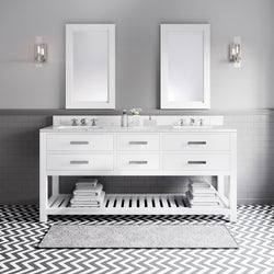 Water Creation Madalyn 72 Inch Double Sink Bathroom Vanity - Luxe Bathroom Vanities