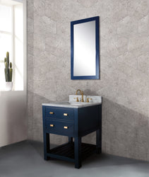 Water Creation 24 Inch Single Sink Bathroom Vanity With F2-0012 Faucet From The Madalyn Collection - Luxe Bathroom Vanities