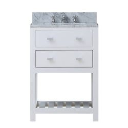Water Creation 24 Inch Single Sink Bathroom Vanity With Faucet From The Madalyn Collection - Luxe Bathroom Vanities