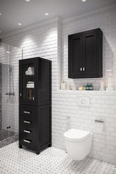 Water Creation Madison Linen Cabinet - Luxe Bathroom Vanities