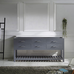 Virtu USA Caroline Estate 72" Cabinet Only - Luxe Bathroom Vanities Luxury Bathroom Fixtures Bathroom Furniture