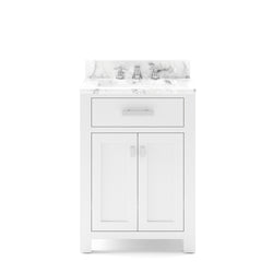 Water Creation Madison 24 Inch Single Sink Bathroom Vanity With Faucet - Luxe Bathroom Vanities